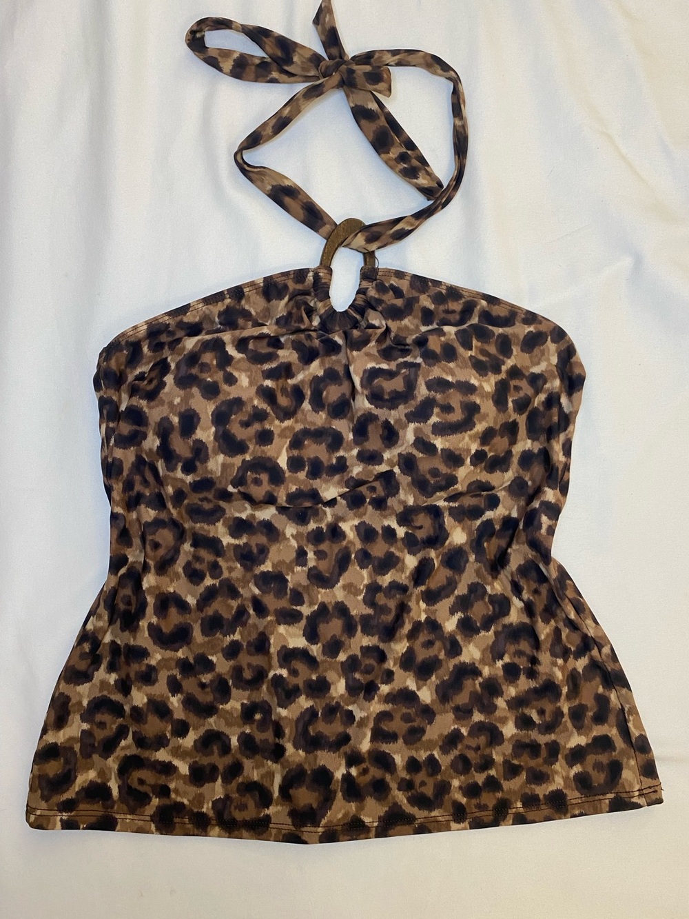 Lauren Ralph Lauren Leopard Swim Top